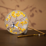 Guqü Tuanshan 古典团扇 Transparent Silk Various Embroidered Round Fans