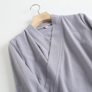 Luo Ying 落英 Falling Petals Song & Ming Pure Cotton Jiaoling Changshan Long Top
