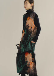 Zhuanyun Xiaoli 转运小鲤 Little Lucky Carp New Chinese Style Knit Top & Skirt Set