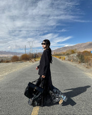 Jiang Ye 将夜 Night Clouds Modernized Hanfu Standing Collar Satin Top