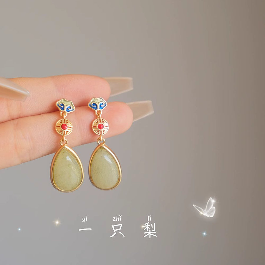 Xiangyun 祥云 Auspicious Cloud Earrings