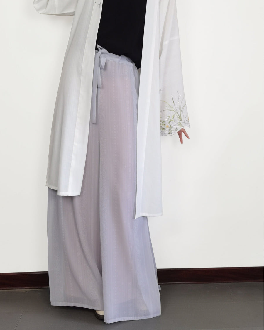 Shu Yu 疏雨 Fuzzy Rain Song Dynasty Custom Easy-Wear Hedangku Songku Trousers