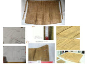 Ganzi 柑子 Citrus Southern Song De'an Zhou Tomb Restoration Linen Sanjianqun Three Panel Skirt