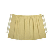 Lemon Croissant 柠檬可颂 Modernized Song Ming Wrap Skirt & Yuanling Bijia Vest Set