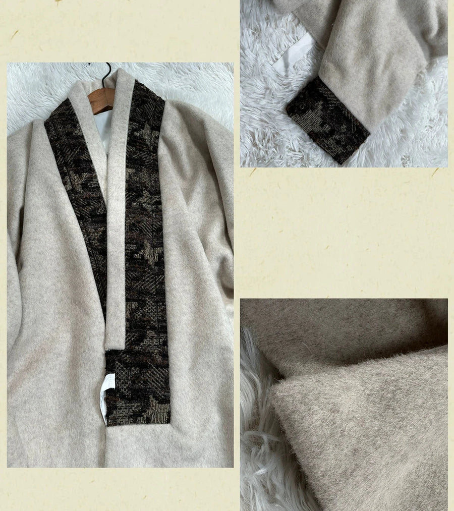 Ge Qian 搁浅 Stranded Ming Dynasty Jiaoling Ao Woolen Coat