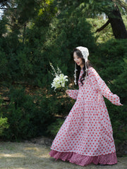 Xin Qing 心晴 Clear Heart Modernized Ming Dynasty Cotton Tieli & Baidiequn Set