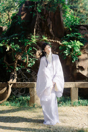 Jiangmen 江门 Han Dynasty Mawang Tomb Restoration Quju Curved Hem Robe Set