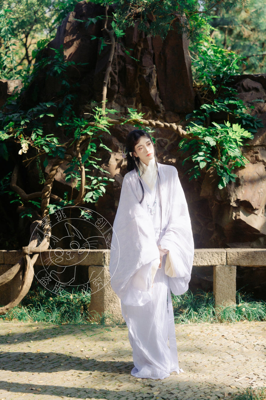Jiangmen 江门 Han Dynasty Mawang Tomb Restoration Quju Curved Hem Robe Set