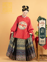 Jiucang 旧藏 Golden Mansion Mamian Skirt