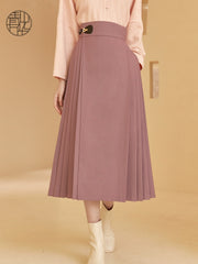 Shang Ban 上班 Work Commute Modernized Ming Dynasty Midi Mamian Skirt