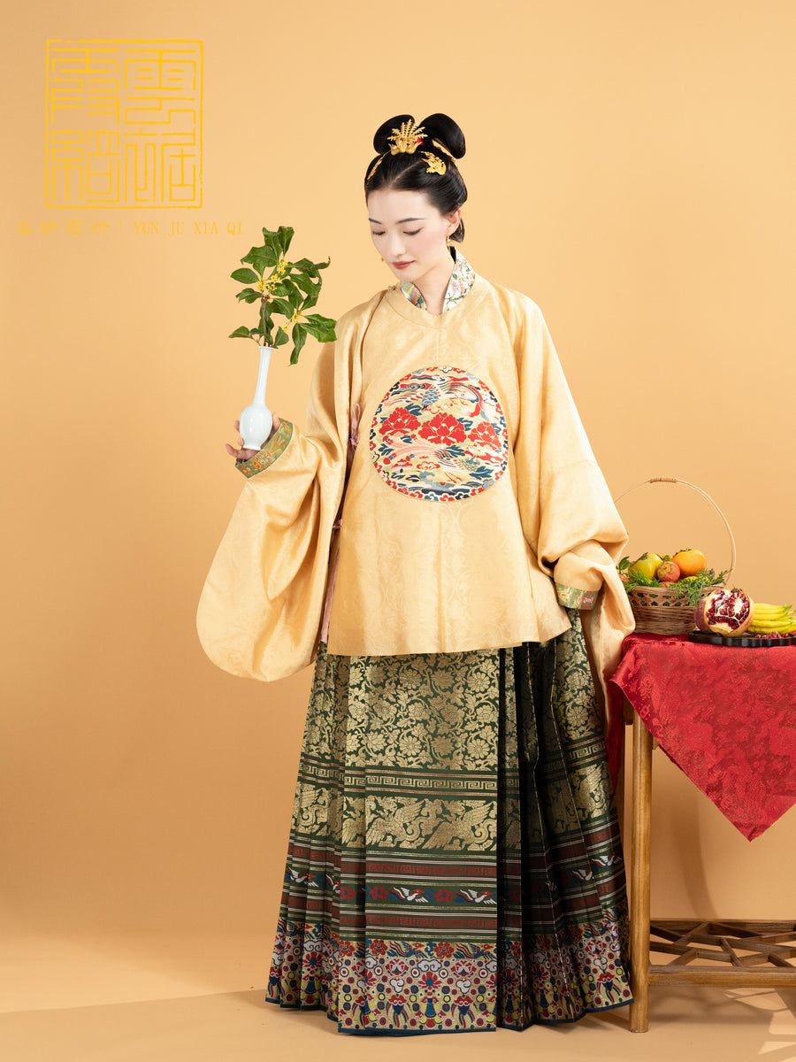 Jiucang 旧藏 Golden Mansion Mamian Skirt