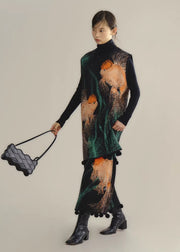 Zhuanyun Xiaoli 转运小鲤 Little Lucky Carp New Chinese Style Knit Top & Skirt Set