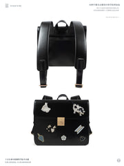 Pin Tu 拼图 Puzzle Pieces Embroidered Treasures Backpack Briefcase