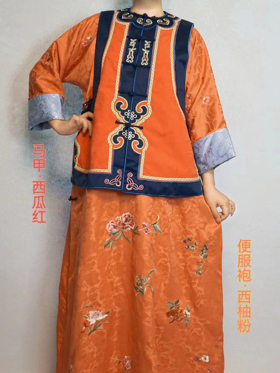 Er Chuang 二创 Second Creation Qing Dynasty Parallel Panel Majia Rider's Vest