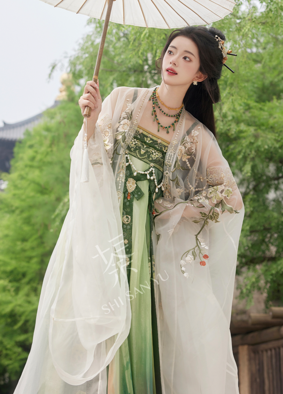 Tang Jinci  唐锦词 - Tang Dynasty Style Qixiong Ruqun for Spring and Autumn main image 0