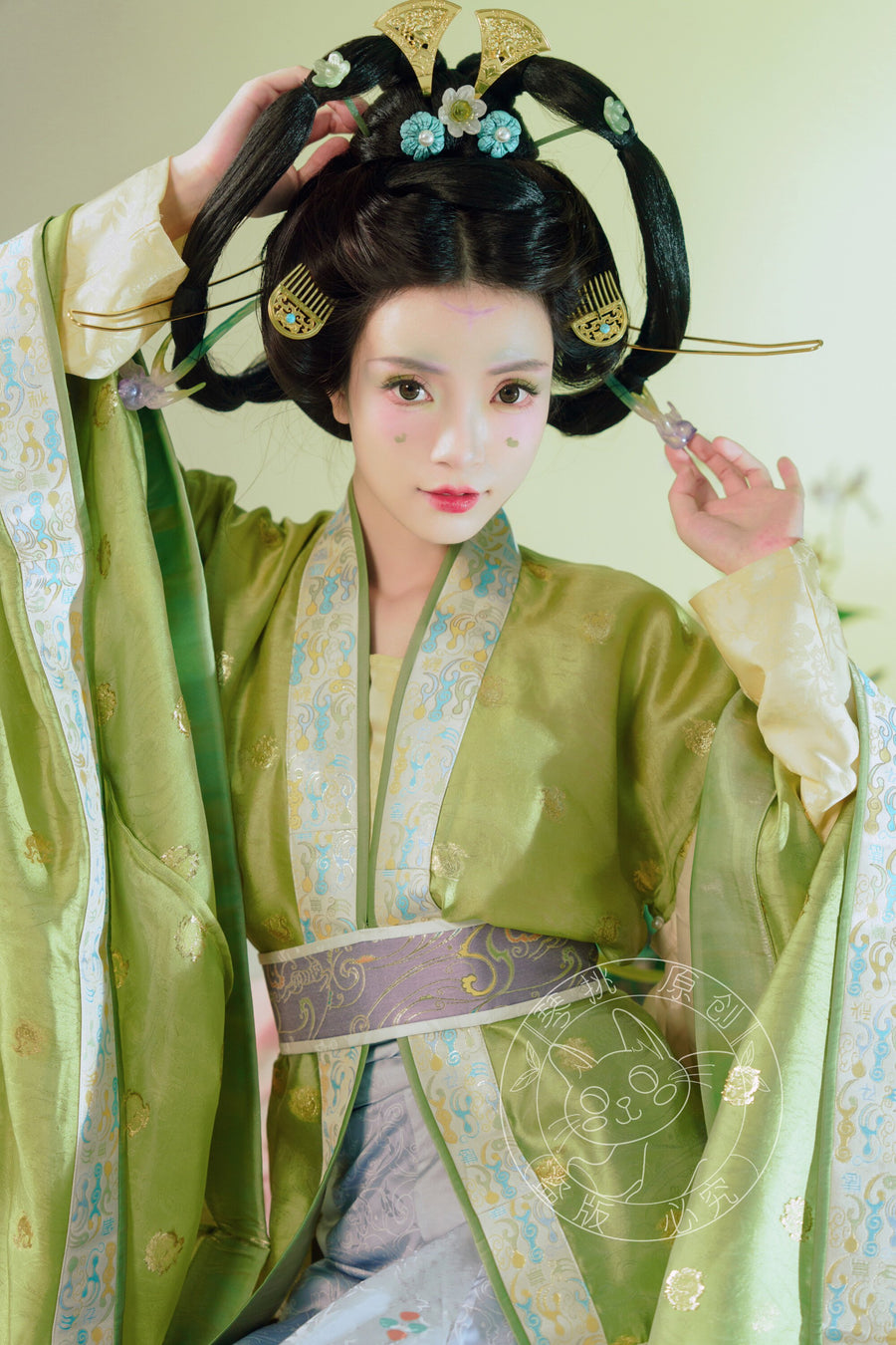 Xizhou Qu 西洲曲 Song of Xizhou Northern Wei Dancer Figurine Restoration Ruqun Set