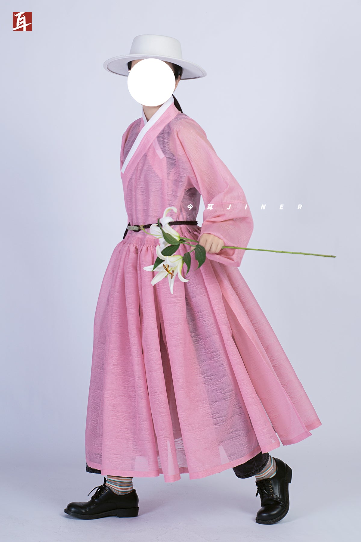 Hong Wudi 洪武帝 Emperor Hong Wu Ming Dynasty Cloud Jacquard Tieli Unisex Robe