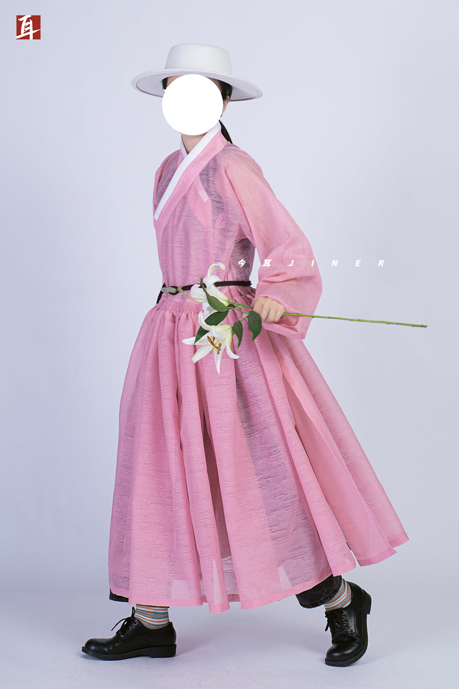 Hong Wudi 洪武帝 Emperor Hong Wu Ming Dynasty Cloud Jacquard Tieli Unisex Robe