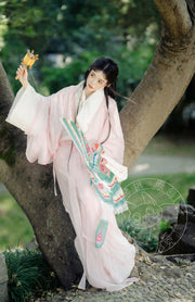 Jiangmen 江门 Han Dynasty Mawang Tomb Restoration Quju Curved Hem Robe Set