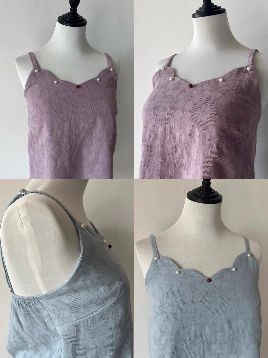 Zhusha Zhi 朱砂痣 Cinnabar Dot Modernized Song Dynasty Various Diaodai Tank Top Undergarments