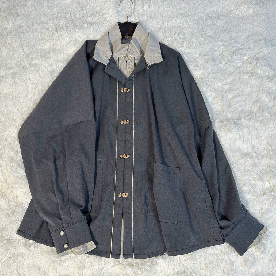 Xu Yu 叙雨 Recounting the Rain Modernized Ming Dynasty Unisex Liling Standing Collar Pocket Jacket