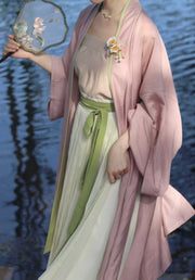 Wan Hui Zhou 晚回舟 Late Return to the Boat Song Dynasty Beizi Jacket & Baidiequn Ruqun Set