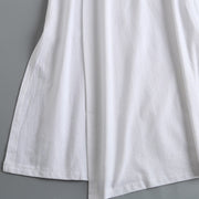Luo Ying 落英 Falling Petals Song & Ming Pure Cotton Jiaoling Changshan Long Top