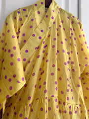 Nuan Nuan 暖暖 Cozy Modernized Ming Dynasty Floral Tieli & Baidiequn Set
