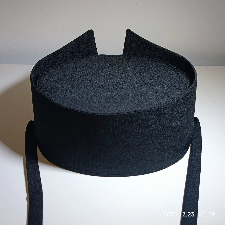 Ping Jinze 平巾帻 Han Dynasty Three Kingdoms Soldier's Flat Top Hat