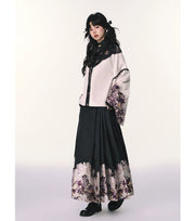 Jin Se 锦瑟 Ornamental Zither Modernized Ming Dynasty Liling Duijin Shan & Mamian Skirt Set