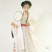 Hehua Jiao 荷花娇 Delicate Lotus Song Dynasty Multi Color Casual Changshan Long Tops