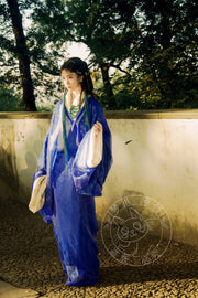 Jiangmen 江门 Han Dynasty Mawang Tomb Restoration Quju Curved Hem Robe Set