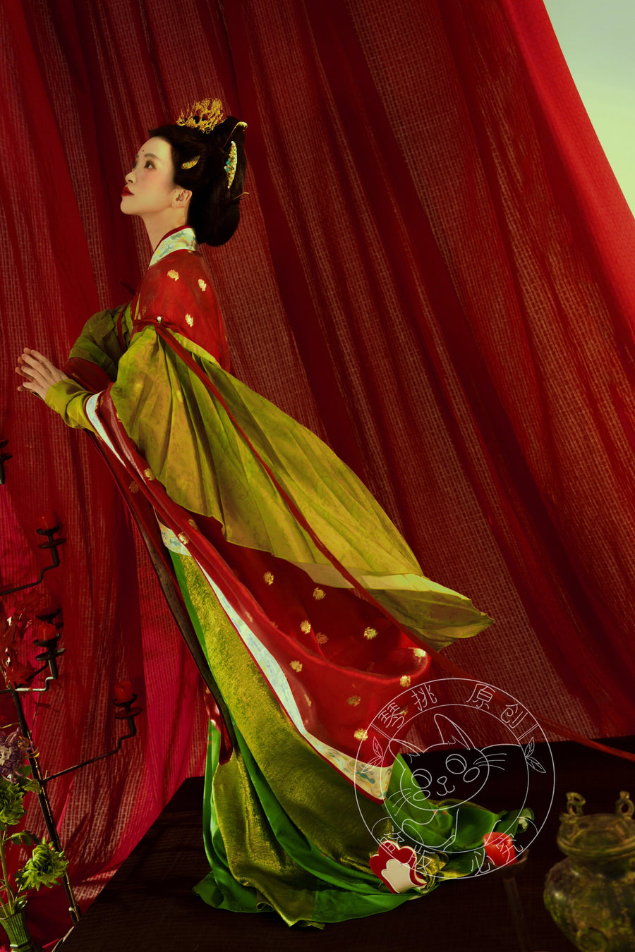 Xizhou Qu 西洲曲 Song of Xizhou Northern Wei Dancer Figurine Restoration Ruqun Set