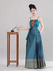 Bao Za 宝藏 Precious Treasures Ming Dynasty Mamian Skirt