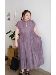 Ba Dian 八点 8 P.M. New Chinese Style Plus Size Qipao Dress