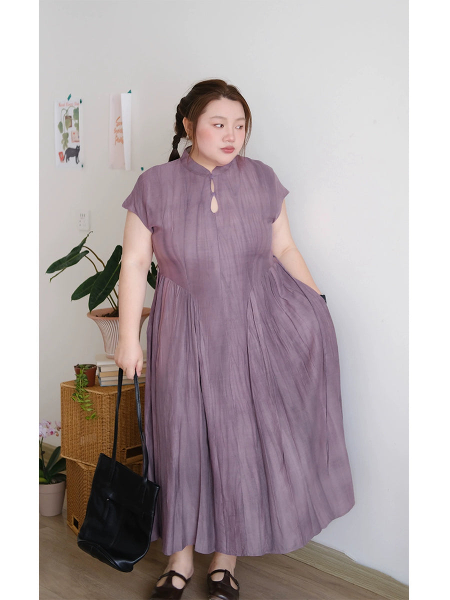 Ba Dian 八点 8 P.M. New Chinese Style Plus Size Qipao Dress