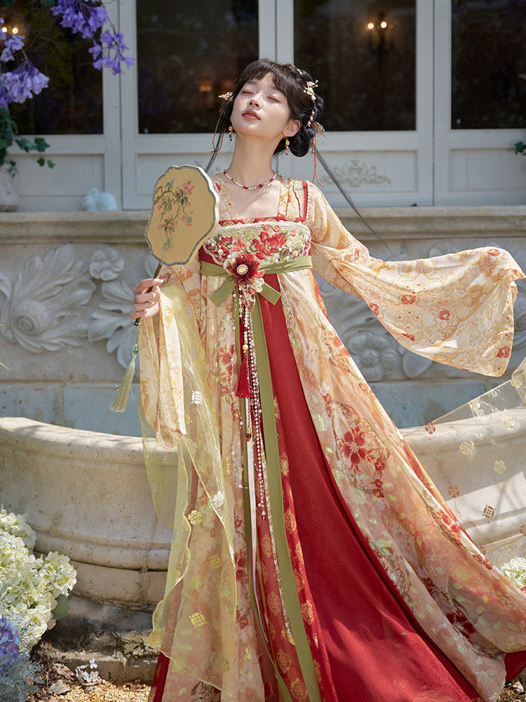 Huoshi Yinhua 火树银花 Silver Fireworks Fantasy Tang Dynasty Qixiong Ruzun & Pibo Full Set