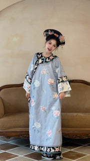 Qing Mei 青梅 Green Plum Qing Dynasty Changyi Dress & Majia Set