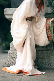 Tian Wen 天问 Asking the Heavens Modernized Warring States Zhiju Straight Hem Robe Set