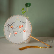 Guqü Tuanshan 古典团扇 Transparent Silk Various Embroidered Round Fans