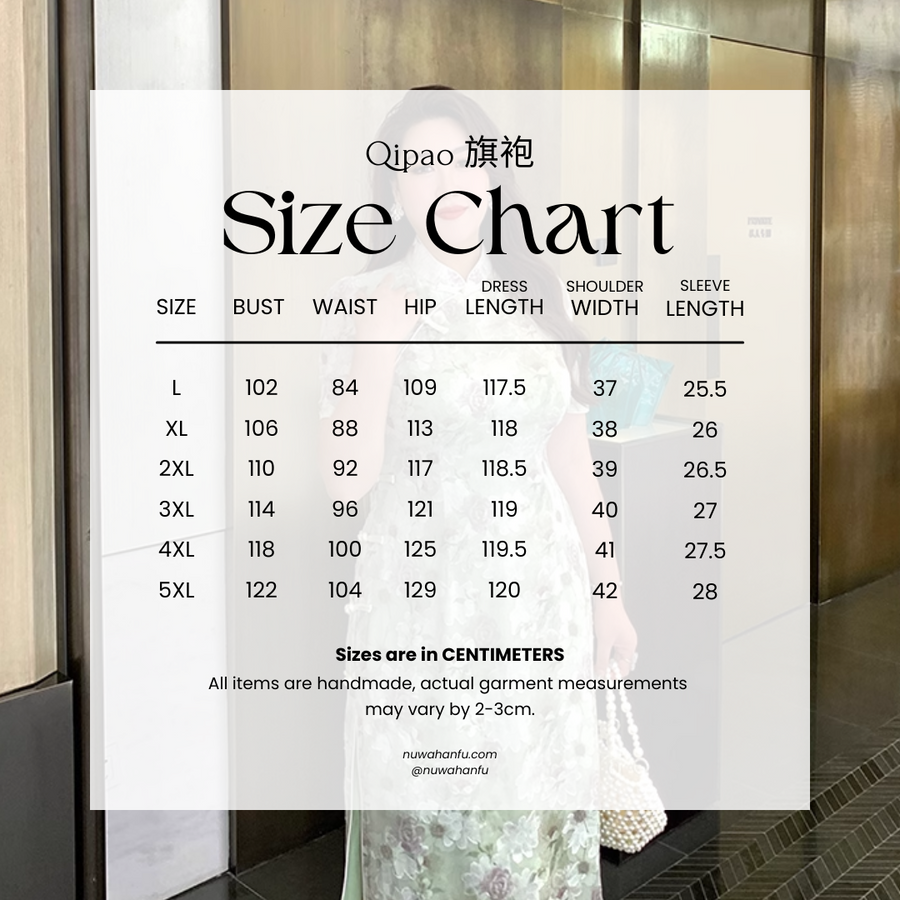 Hujiao Bohe 胡椒薄荷 Peppermint Plus Size Modernized Sheer Lace Short Sleeve Qipao