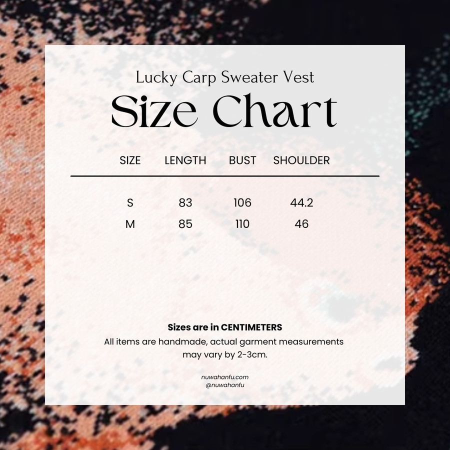 Zhuanyun Xiaoli 转运小鲤 Little Lucky Carp New Chinese Style Knit Top & Skirt Set