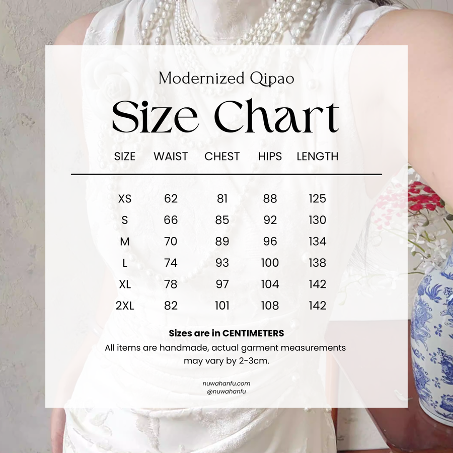 Mòli 茉莉 Jasmine Modernized Floral Satin Sleeveless Qipao