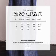 Cai Xing 裁行 Tailored Moves New Chinese Style Cotton Linen Extra Wide Leg Jeans