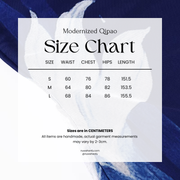 Lan Ting 兰亭 Orchid Pavilion New Chinese Style Ombre Sleeveless Qipao