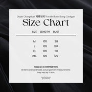 Wu Xiao 无宵 Without Night Song Ming Unisex Cotton Linen Parallel Panel Tied Long Cardigan