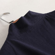 Luo Xia 落霞 Falling Clouds Men's Song & Ming Cotton Linen Jiaoling Changshan Long Top