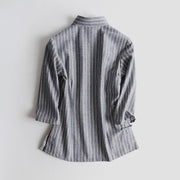 Ban Gong 办公 Bureau Modernized 1930s Men's & Unisex Pure Cotton & Linen Qipao Top