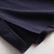 Luo Xia 落霞 Falling Clouds Men's Song & Ming Cotton Linen Jiaoling Changshan Long Top