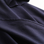 Luo Xia 落霞 Falling Clouds Men's Song & Ming Cotton Linen Jiaoling Changshan Long Top